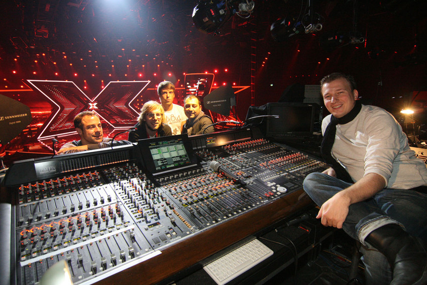 DIGITAL 9000: X Factor setzte auf digitale Drahtlostechnik von Sennheiser